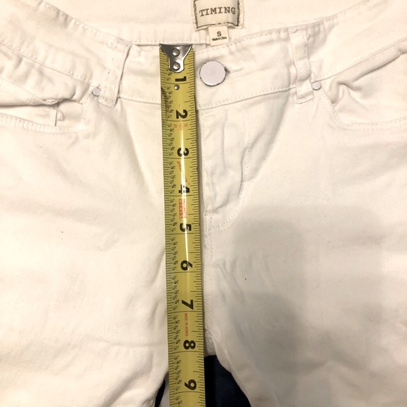White Skinny Jeans By Timing Size Small - Picture 5 of 8